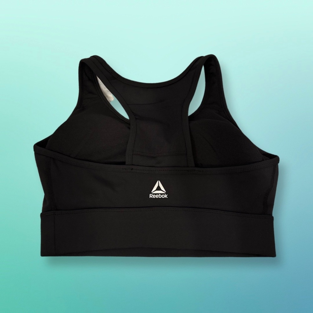 Black Reebox sports bra